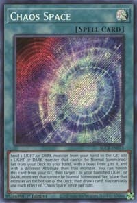 Chaos Space - Battles of Legend: Crystal Revenge - YuGiOh card