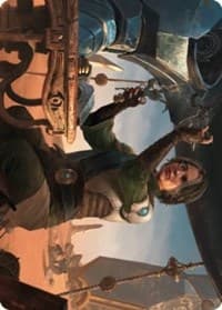 Tocasia, Dig Site Mentor Art Card - Art Series: The Brothers' War - Magic: The Gathering card