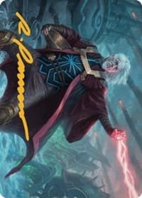 Urza, Lord Protector Art Card (Gold-Stamped Signature) - Art Series: The Brothers' War - Magic: The Gathering card