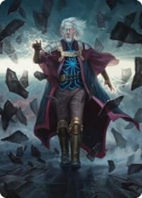 Urza, Planeswalker Art Card - Art Series: The Brothers' War - Magic: The Gathering card