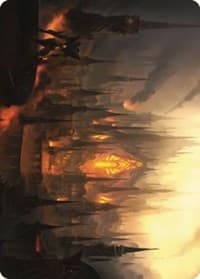 Mishra's Foundry Art Card - Art Series: The Brothers' War - Magic: The Gathering card
