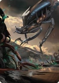 Swamp (51) Art Card - Art Series: The Brothers' War - Magic: The Gathering card