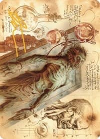 Ashnod's Altar Art Card (Gold-Stamped Signature) - Art Series: The Brothers' War - Magic: The Gathering card