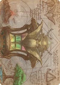 Chromatic Lantern Art Card - Art Series: The Brothers' War - Magic: The Gathering card