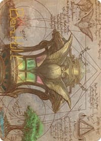 Chromatic Lantern Art Card (Gold-Stamped Signature) - Art Series: The Brothers' War - Magic: The Gathering card