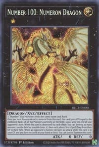 Number 100: Numeron Dragon - Battles of Legend: Crystal Revenge - YuGiOh card