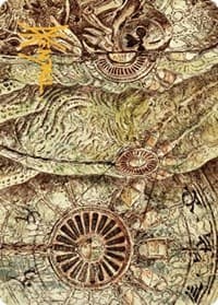 Phyrexian Processor Art Card (Gold-Stamped Signature) - Art Series: The Brothers' War - Magic: The Gathering card