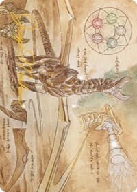Ramos, Dragon Engine Art Card (Gold-Stamped Signature) - Art Series: The Brothers' War - Magic: The Gathering card