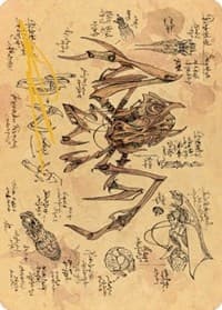 Scrap Trawler Art Card (Gold-Stamped Signature) - Art Series: The Brothers' War - Magic: The Gathering card