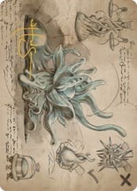 Sculpting Steel Art Card (Gold-Stamped Signature) - Art Series: The Brothers' War - Magic: The Gathering card