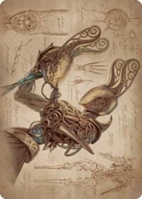 Self-Assembler Art Card - Art Series: The Brothers' War - Magic: The Gathering card