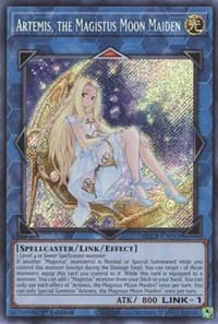 Artemis, the Magistus Moon Maiden - Battles of Legend: Crystal Revenge - YuGiOh card