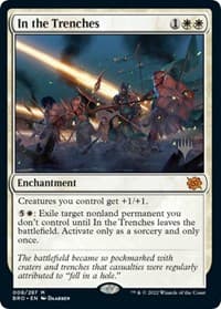In the Trenches - Promo Pack: The Brothers' War - Magic: The Gathering card