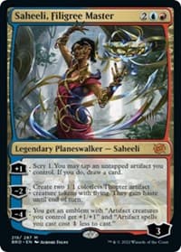 Saheeli, Filigree Master - Promo Pack: The Brothers' War - Magic: The Gathering card