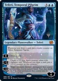 Teferi, Temporal Pilgrim - Promo Pack: The Brothers' War - Magic: The Gathering card