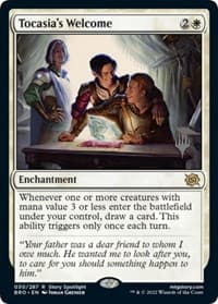 Tocasia's Welcome - Promo Pack: The Brothers' War - Magic: The Gathering card