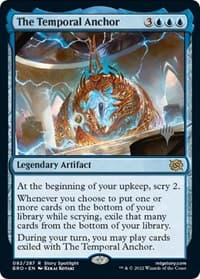 The Temporal Anchor - Promo Pack: The Brothers' War - Magic: The Gathering card