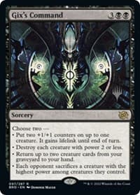 Gix's Command - Promo Pack: The Brothers' War - Magic: The Gathering card