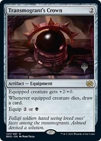 Transmogrant's Crown - Promo Pack: The Brothers' War - Magic: The Gathering card
