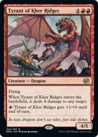 Tyrant of Kher Ridges - Promo Pack: The Brothers' War - Magic: The Gathering card