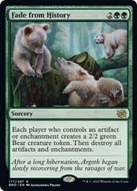 Fade from History - Promo Pack: The Brothers' War - Magic: The Gathering card
