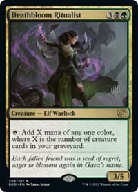 Deathbloom Ritualist - Promo Pack: The Brothers' War - Magic: The Gathering card