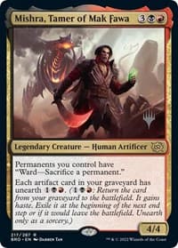 Mishra, Tamer of Mak Fawa - Promo Pack: The Brothers' War - Magic: The Gathering card