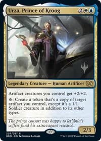 Urza, Prince of Kroog - Promo Pack: The Brothers' War - Magic: The Gathering card