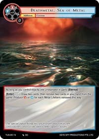 Deathmetal, Sea of Metal - The Underworld of Secrets - Force of Will card