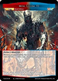 Metal Lifeform: T2 - The Underworld of Secrets - Force of Will card