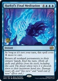 Hurkyl's Final Meditation - Prerelease Cards - Magic: The Gathering card