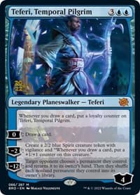 Teferi, Temporal Pilgrim - Prerelease Cards - Magic: The Gathering card