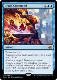 Urza's Command - Prerelease Cards - Magic: The Gathering card