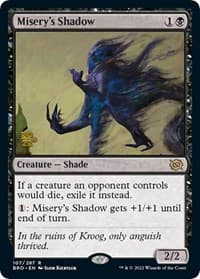 Misery's Shadow - Prerelease Cards - Magic: The Gathering card