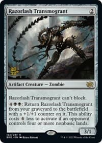 Razorlash Transmogrant - Prerelease Cards - Magic: The Gathering card