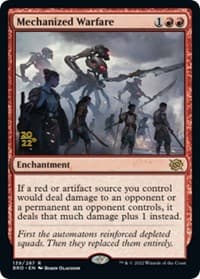 Mechanized Warfare - Prerelease Cards - Magic: The Gathering card