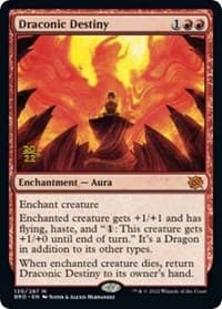 Draconic Destiny - Prerelease Cards - Magic: The Gathering card