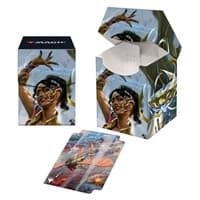 The Brothers' War Saheeli, Filigree Master 100+ Deck Box for Magic: The Gathering - Ultra Pro Deck Boxes - Deck Boxes card