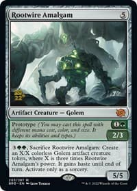 Rootwire Amalgam - Prerelease Cards - Magic: The Gathering card