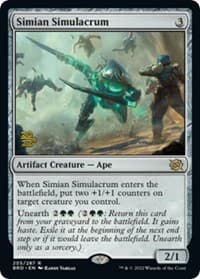Simian Simulacrum - Prerelease Cards - Magic: The Gathering card