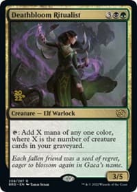 Deathbloom Ritualist - Prerelease Cards - Magic: The Gathering card