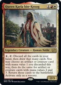 Queen Kayla bin-Kroog - Prerelease Cards - Magic: The Gathering card