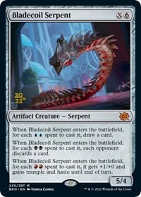 Bladecoil Serpent - Prerelease Cards - Magic: The Gathering card