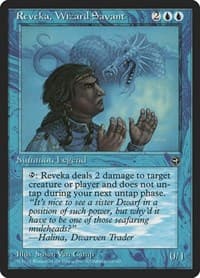 Reveka, Wizard Savant - Homelands - Magic: The Gathering card
