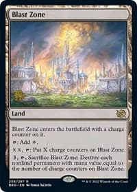 Blast Zone (BRO) - Prerelease Cards - Magic: The Gathering card