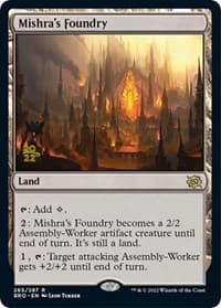 Mishra's Foundry - Prerelease Cards - Magic: The Gathering card