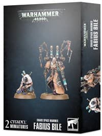 Warhammer 40K: Chaos Space Marines: Fabius Bile - Warhammer Plastic Box Sets - Warhammer Box Sets card