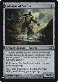 Colossus of Sardia - The List Reprints - Magic: The Gathering card