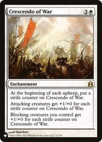 Crescendo of War - The List Reprints - Magic: The Gathering card