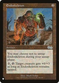 Endoskeleton - The List Reprints - Magic: The Gathering card
